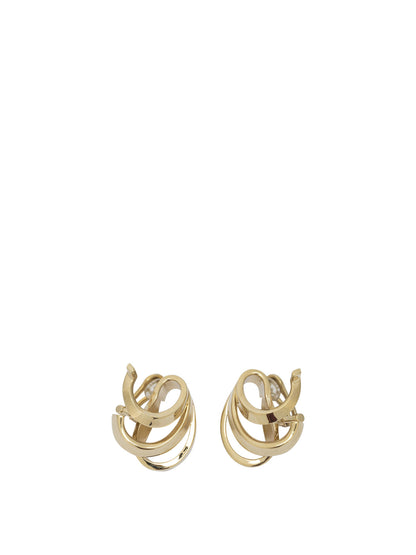 Ferragamo "Leafbig" earrings - Gold