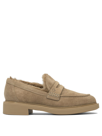 Gianvito Rossi "Harris" 20 mm loafers - Beige