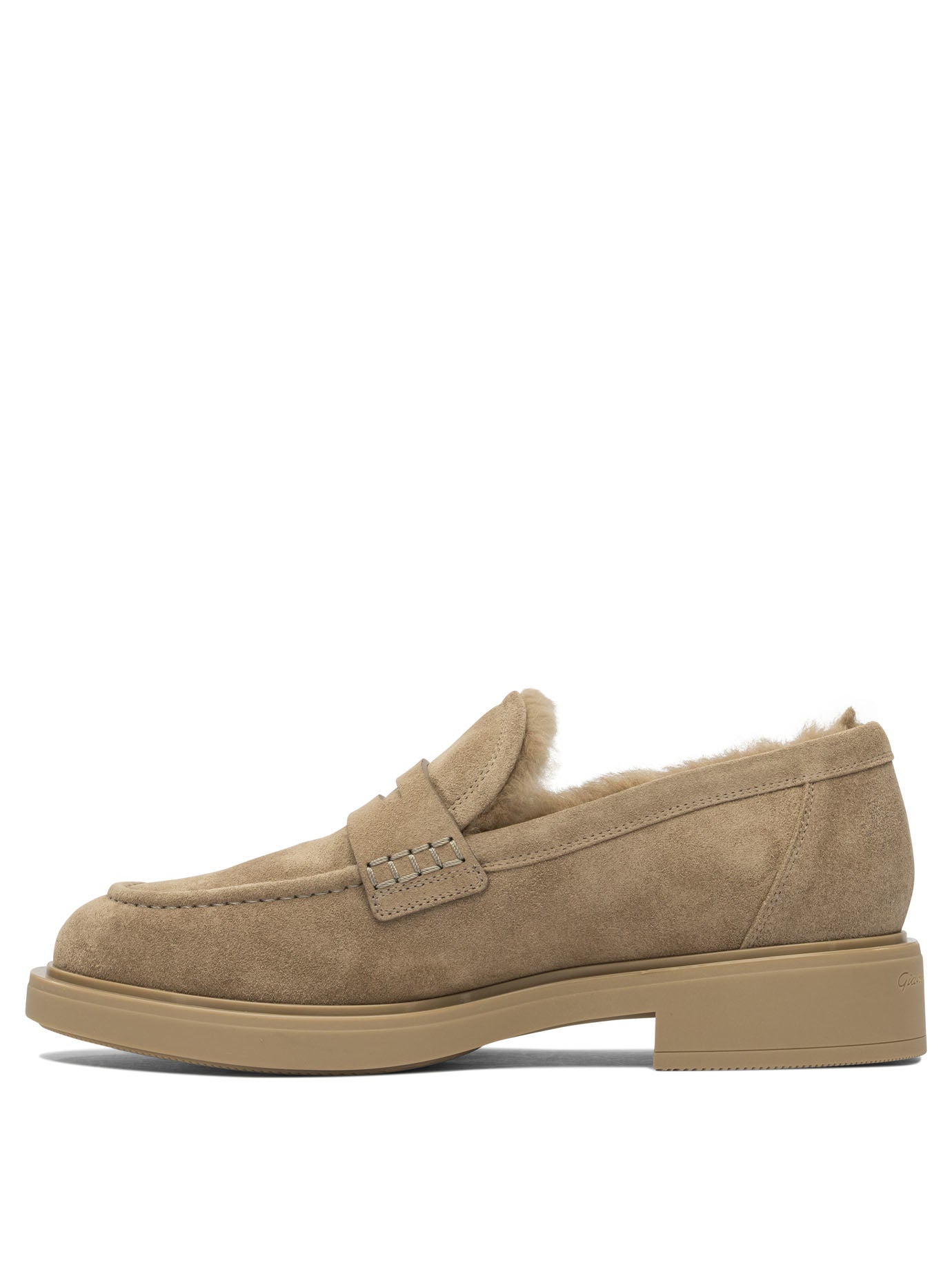Gianvito Rossi "Harris" 20 mm loafers - Beige