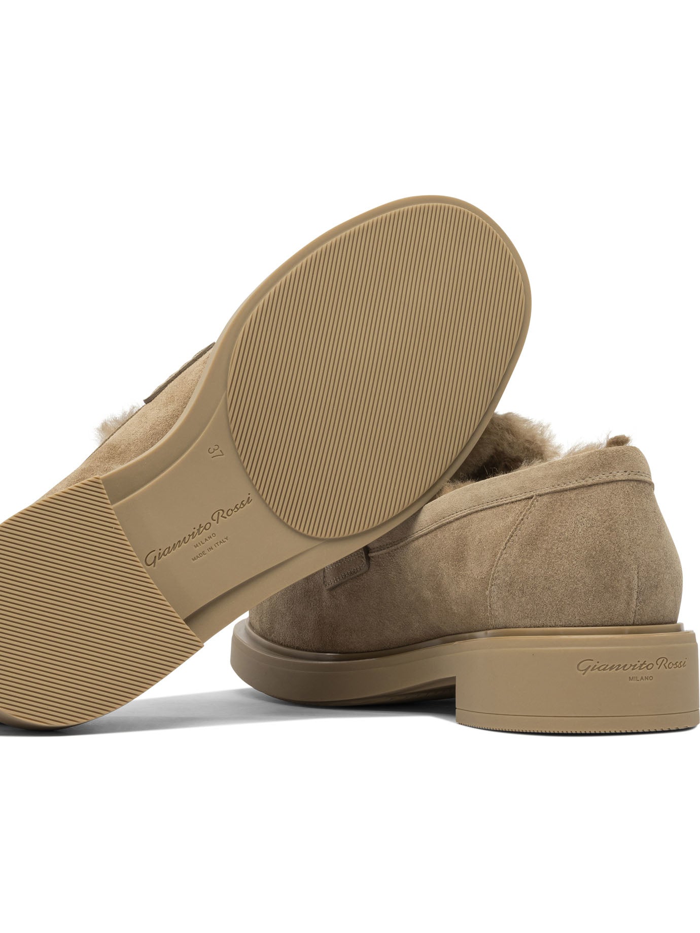 Gianvito Rossi "Harris" 20 mm loafers - Beige