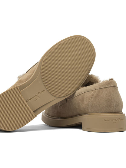 Gianvito Rossi "Harris" 20 mm loafers - Beige