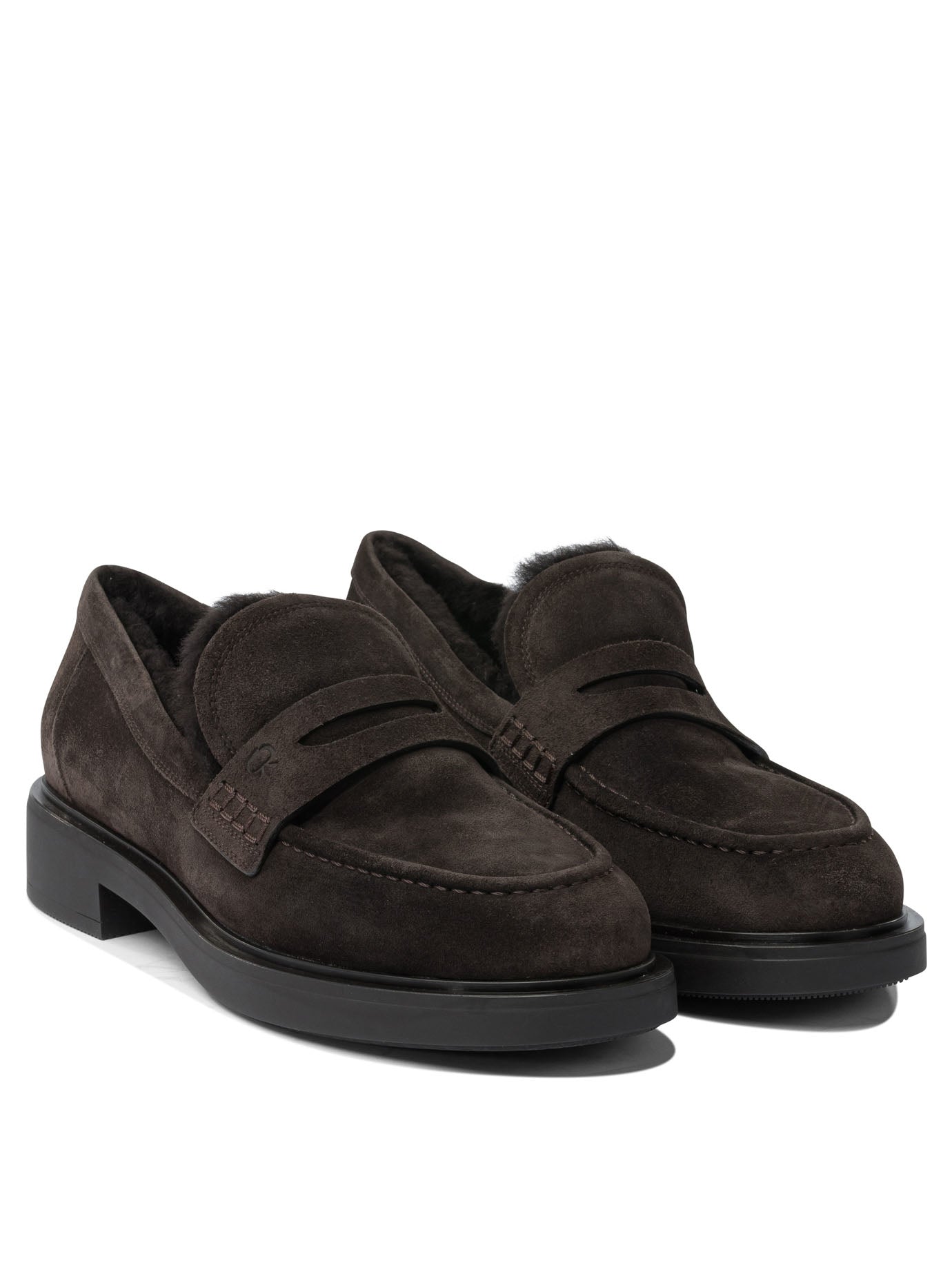 Gianvito Rossi "Harris" 20 mm loafers - Brown