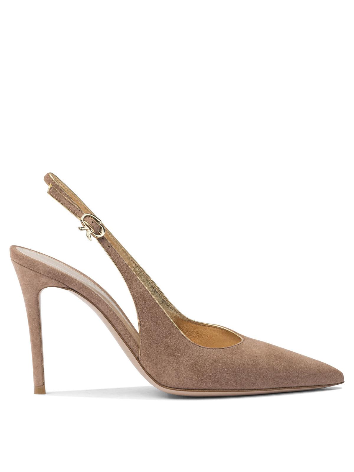 Gianvito Rossi "Yves" Slingback 100 mm - Pink