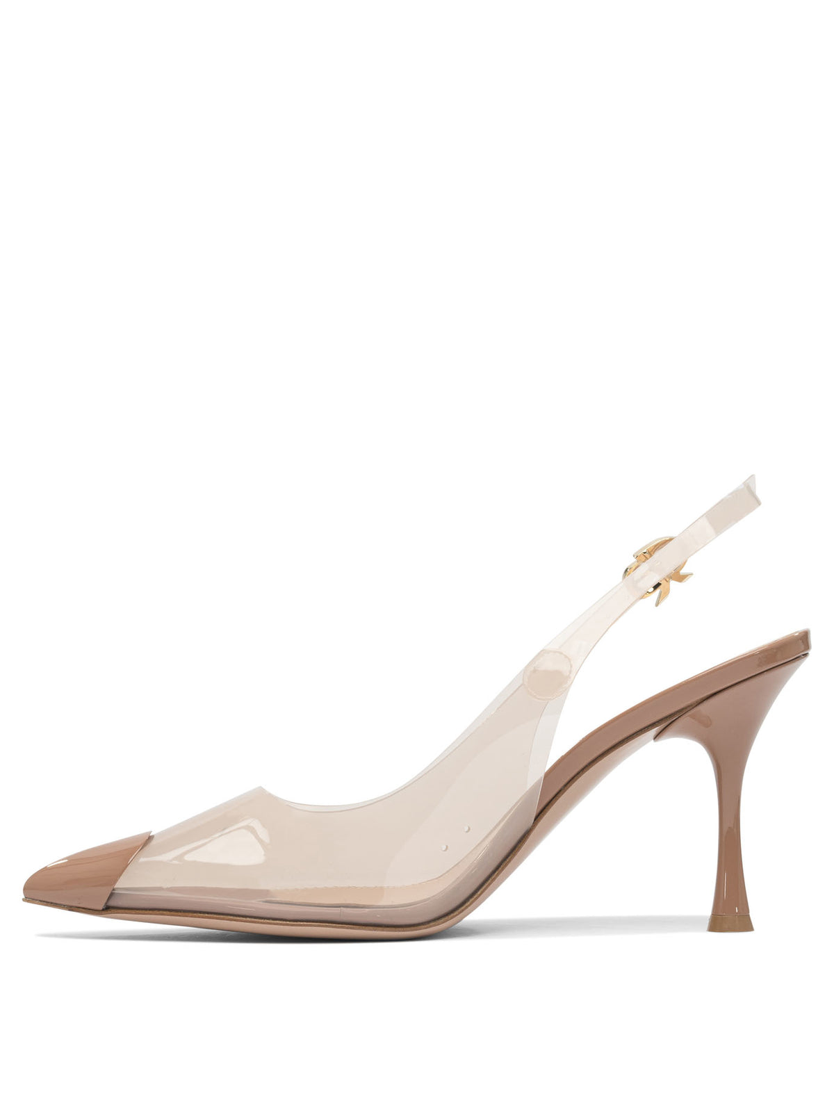 Gianvito Rossi "Diana 85 mm" Slingbacks - Beige