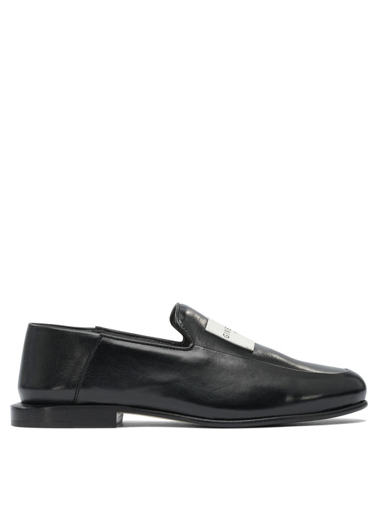 Givenchy "Label" Loafers - Black