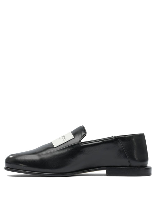 Givenchy "Label" Loafers - Black