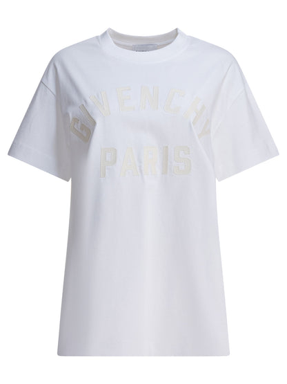 Givenchy T-shirt with GIVENCHY Paris logo - White