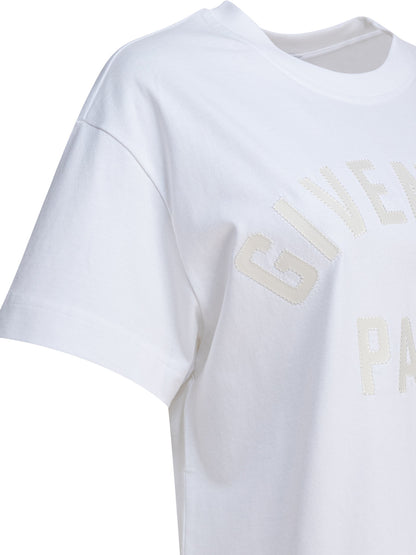 Givenchy T-shirt with GIVENCHY Paris logo - White