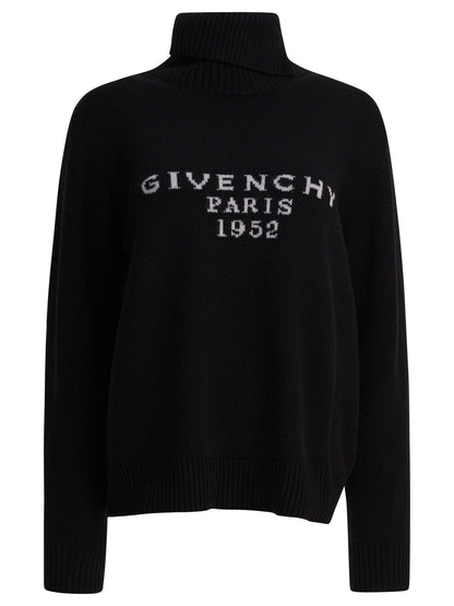 Givenchy Givenchy Paris 1952" turtleneck sweater - Black