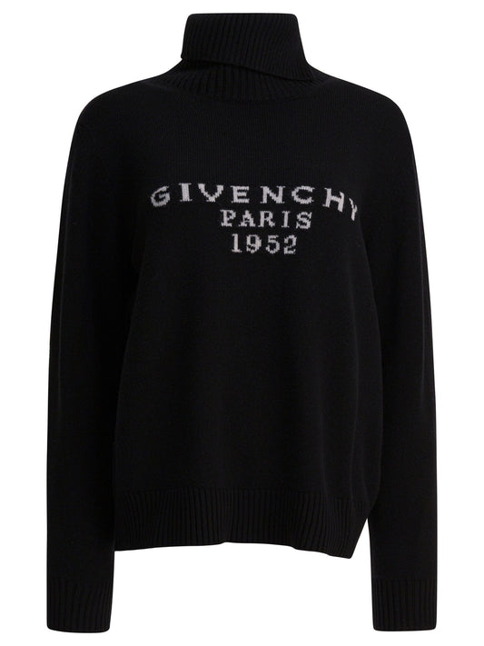Givenchy Givenchy Paris 1952" turtleneck sweater - Black