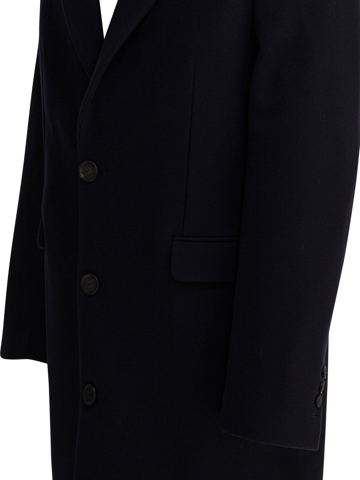Golden Goose Single-breasted wool coat - Blue