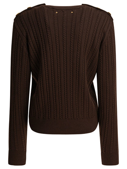 Golden Goose "Ofra" sweater - Brown