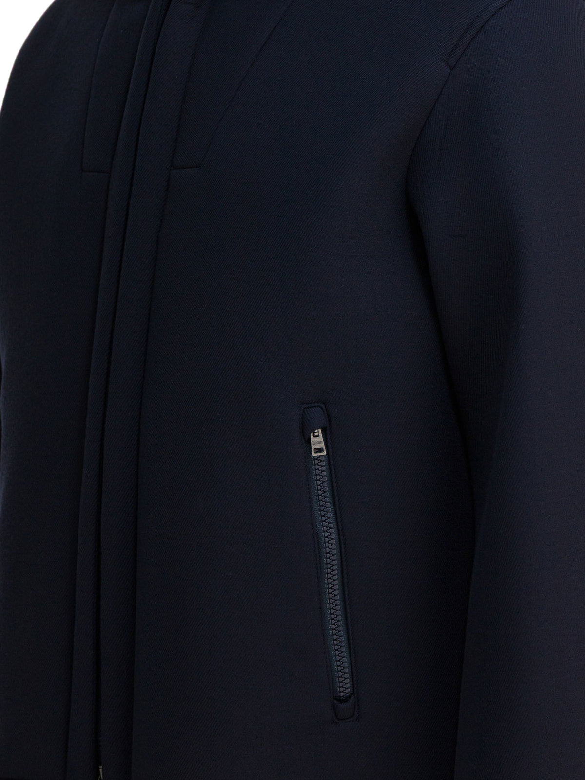 Herno Short scuba coat - Blue