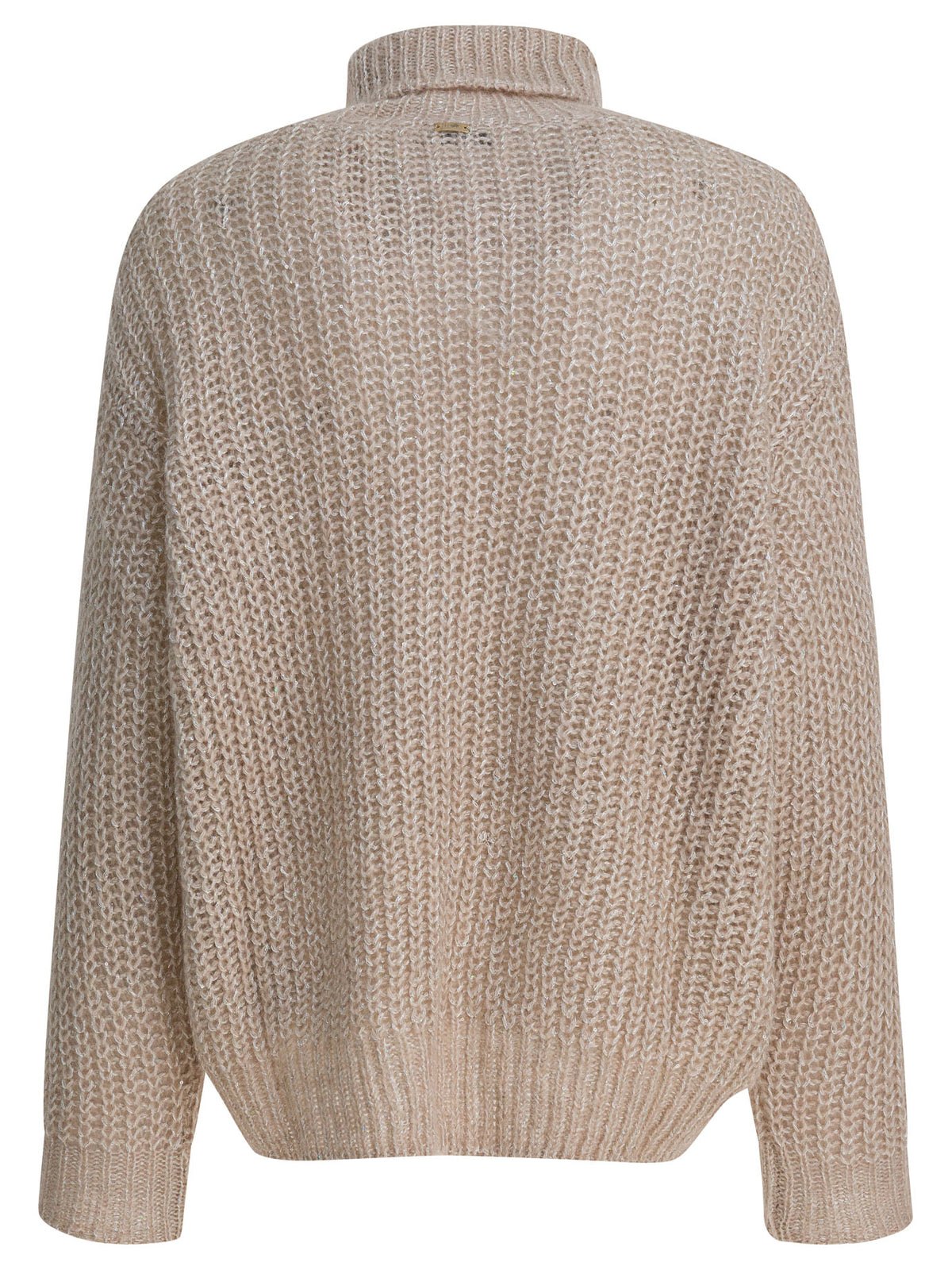 Herno Wool and alpaca turtleneck sweater - Beige