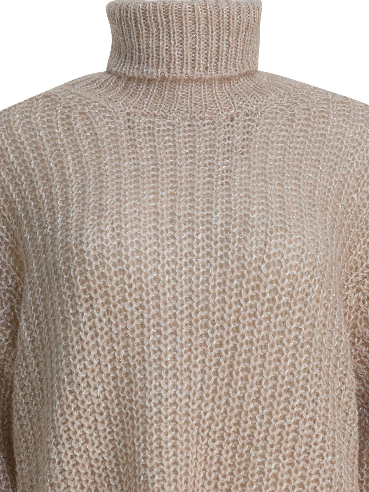 Herno Wool and alpaca turtleneck sweater - Beige