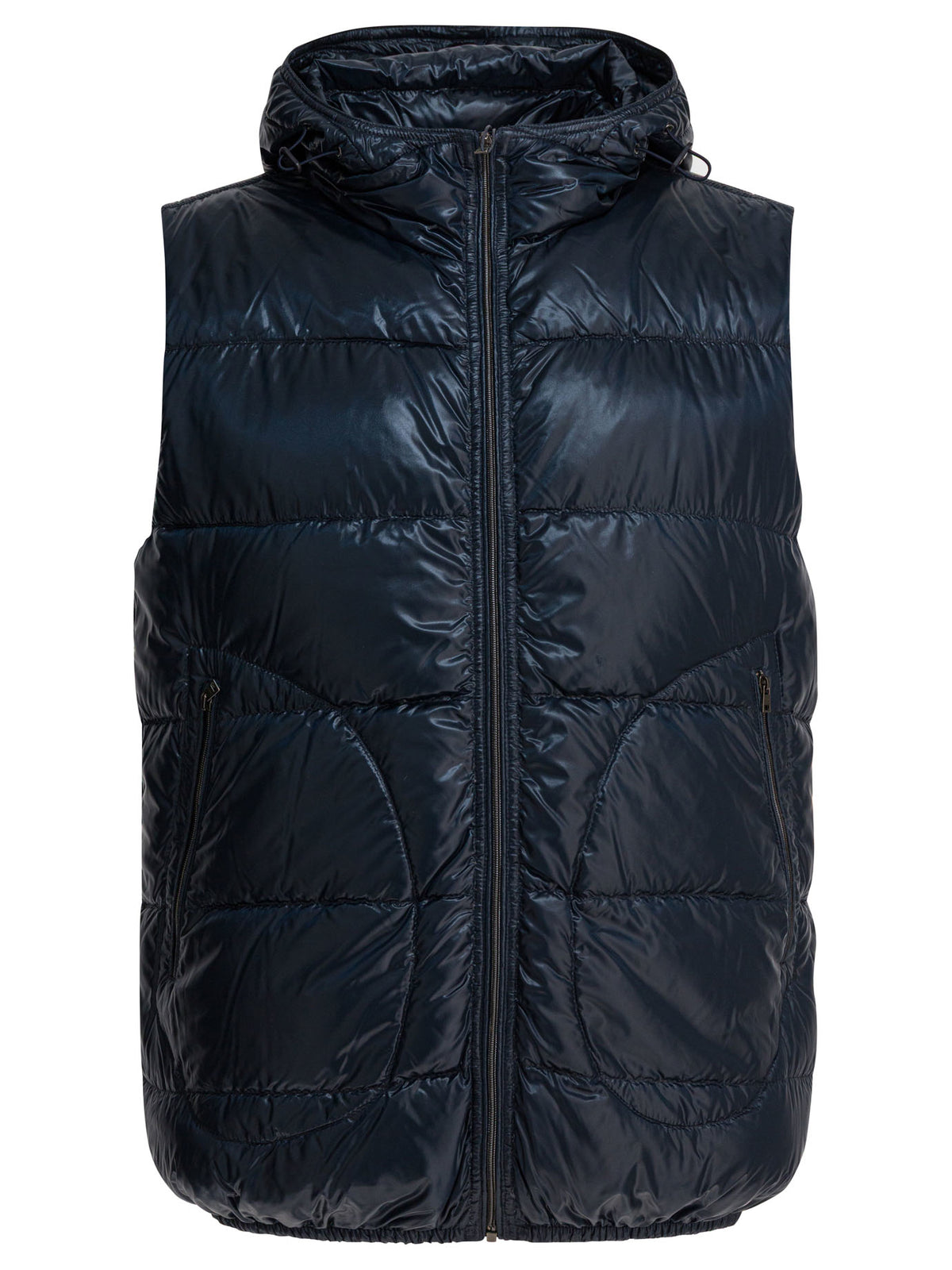 Herno Nylon sleeveless jacket - Blue