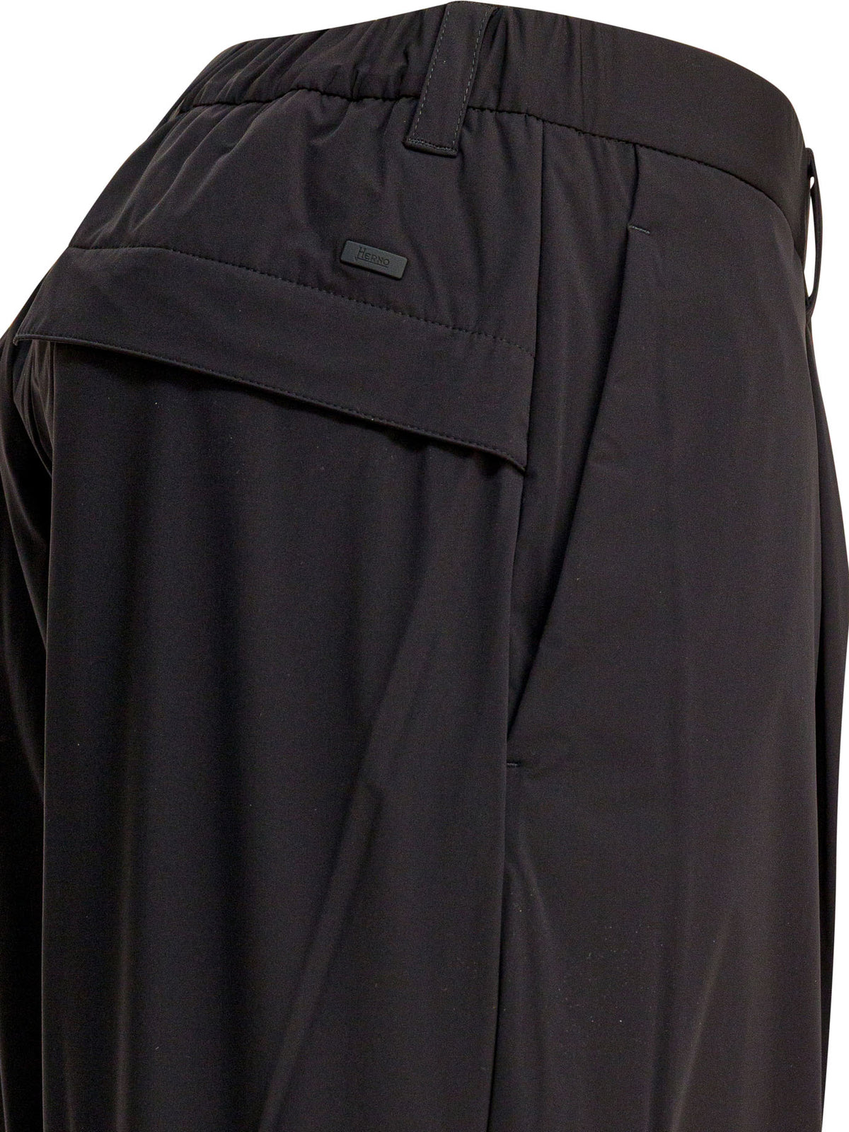 Herno Nylon cargo pants - Black