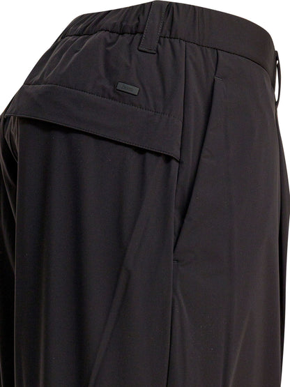 Herno Nylon cargo pants - Black