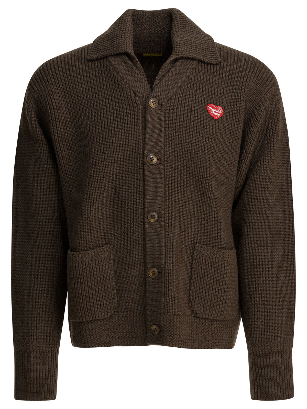 Human Made Wool cardigan - Brown