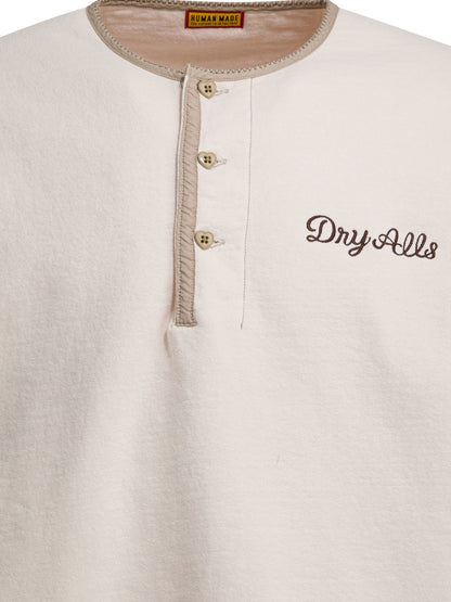 Human Made "Henley" Sweatshirt - White
