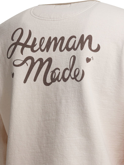 Human Made "Henley" Sweatshirt - White