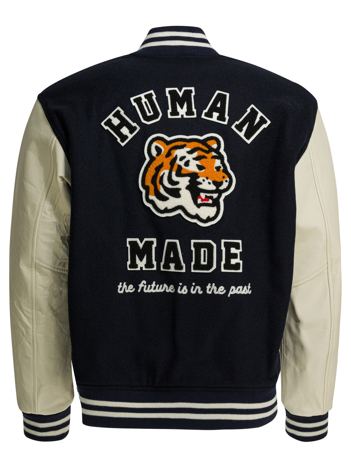Human Made Wool and nylon bomber jacket - Blue