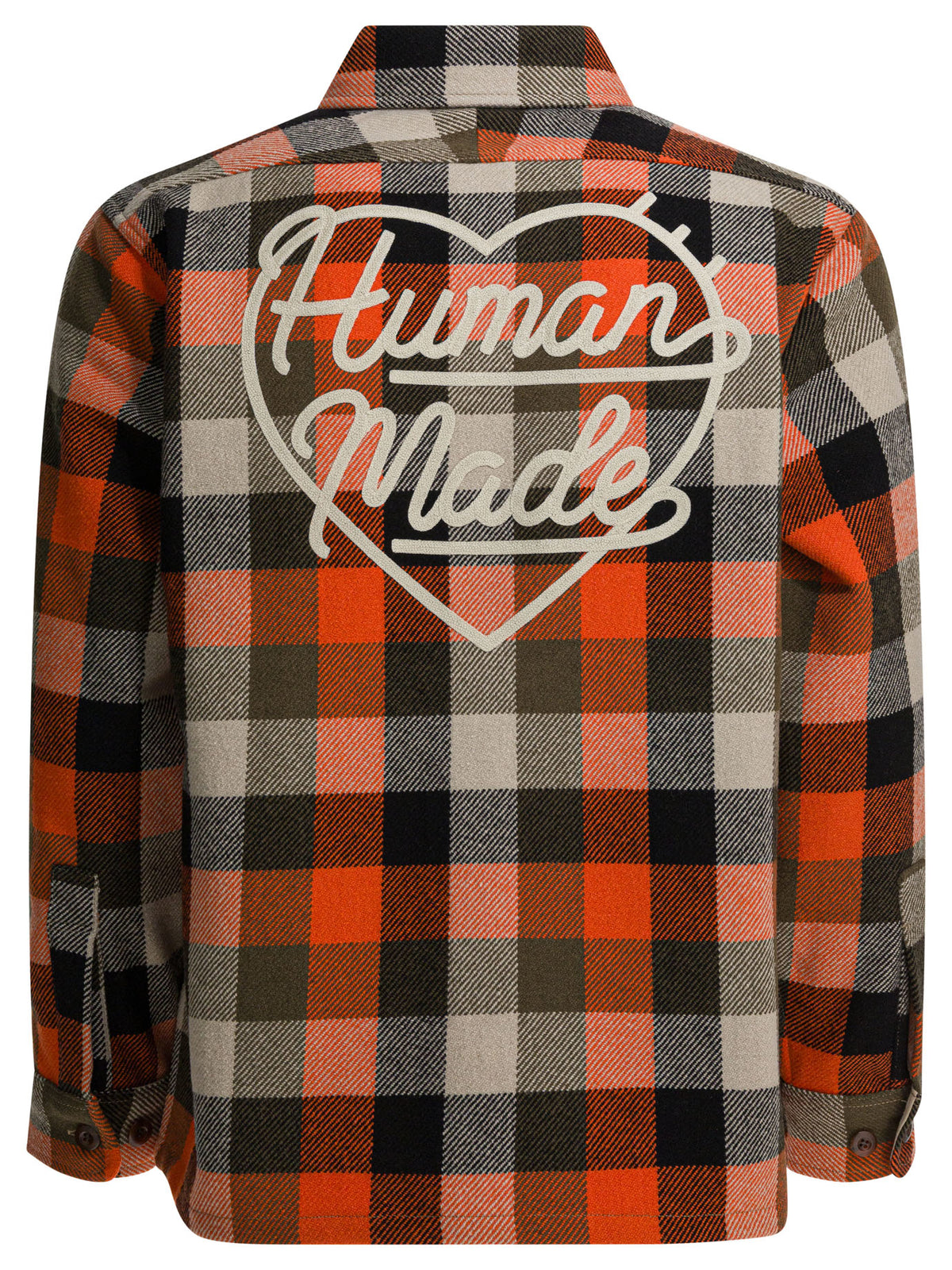 Human Made Wool overshirt jacket - Orange