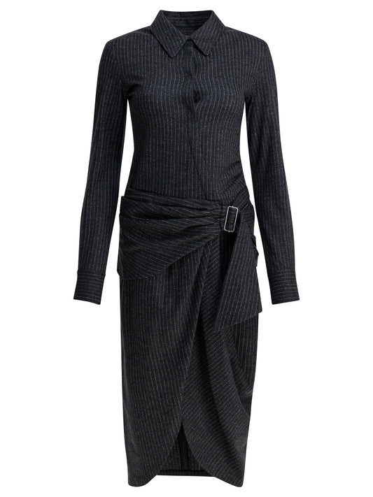 Isabel Marant "Rosalie" virgin wool dress - Grey