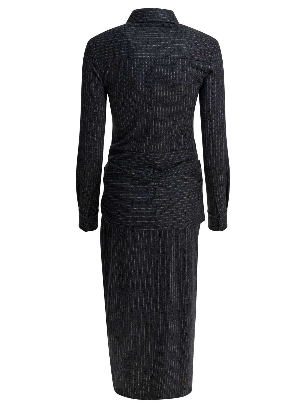 Isabel Marant "Rosalie" virgin wool dress - Grey