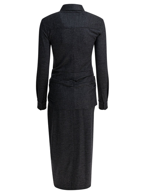 Isabel Marant "Rosalie" virgin wool dress - Grey