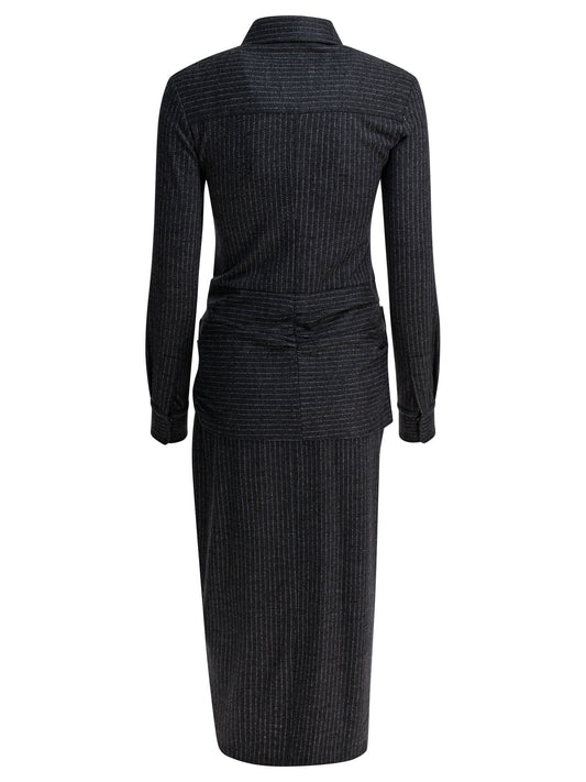 Isabel Marant "Rosalie" virgin wool dress - Grey