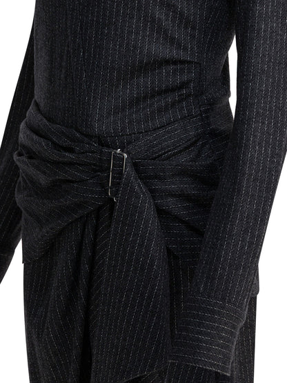 Isabel Marant "Rosalie" virgin wool dress - Grey