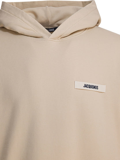 Jacquemus "Gros Grain" Hoodie - Beige