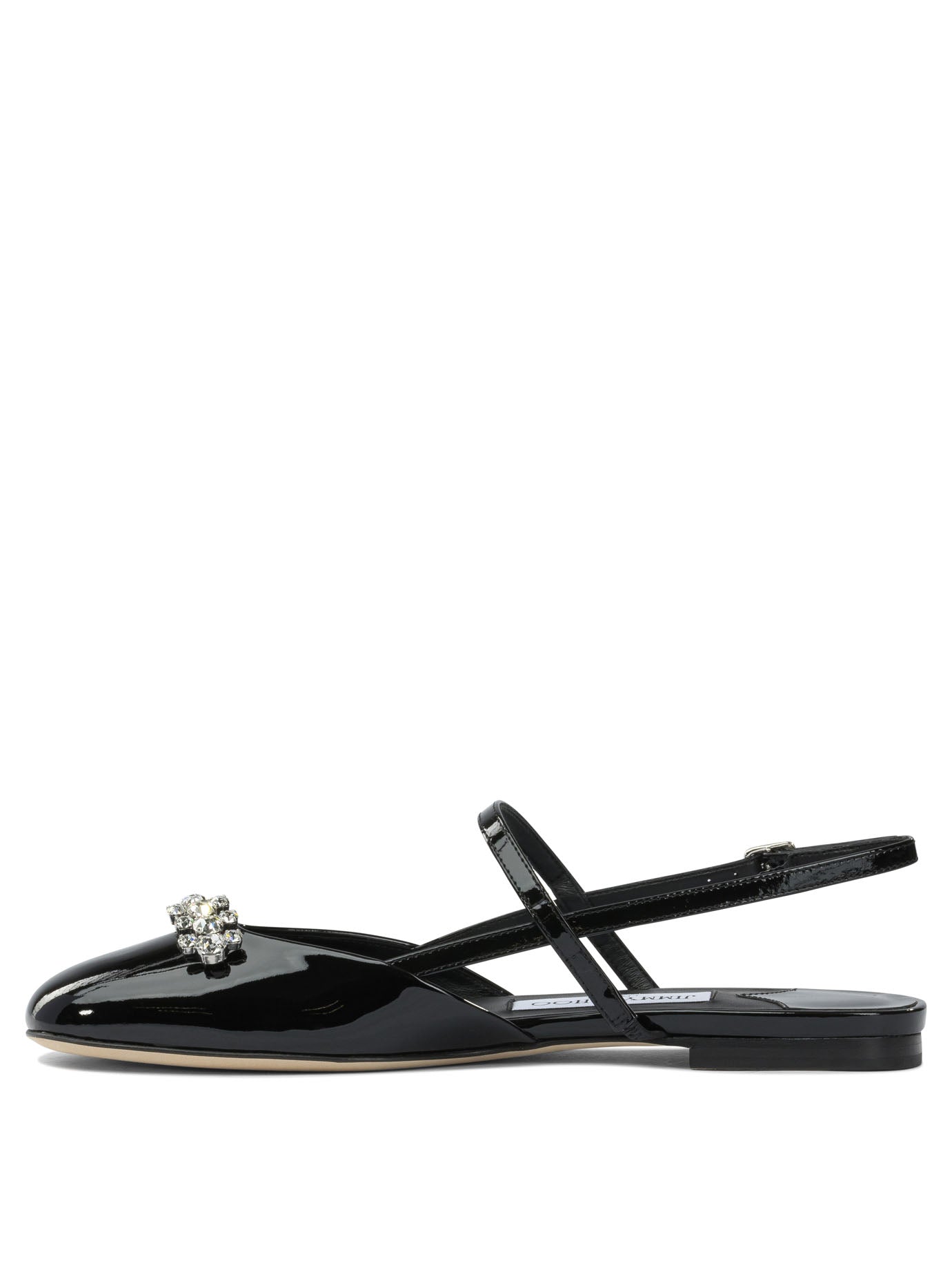 Jimmy Choo "Belinda" slingback ballet flats - Black