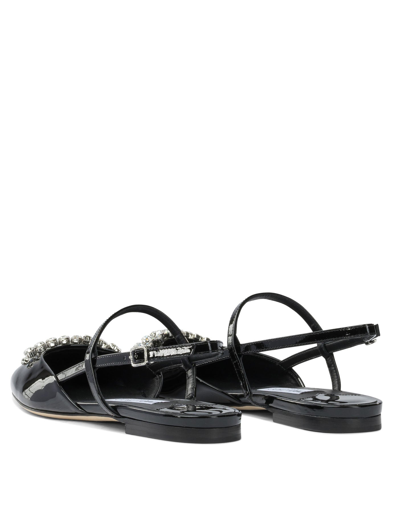 Jimmy Choo "Belinda" slingback ballet flats - Black