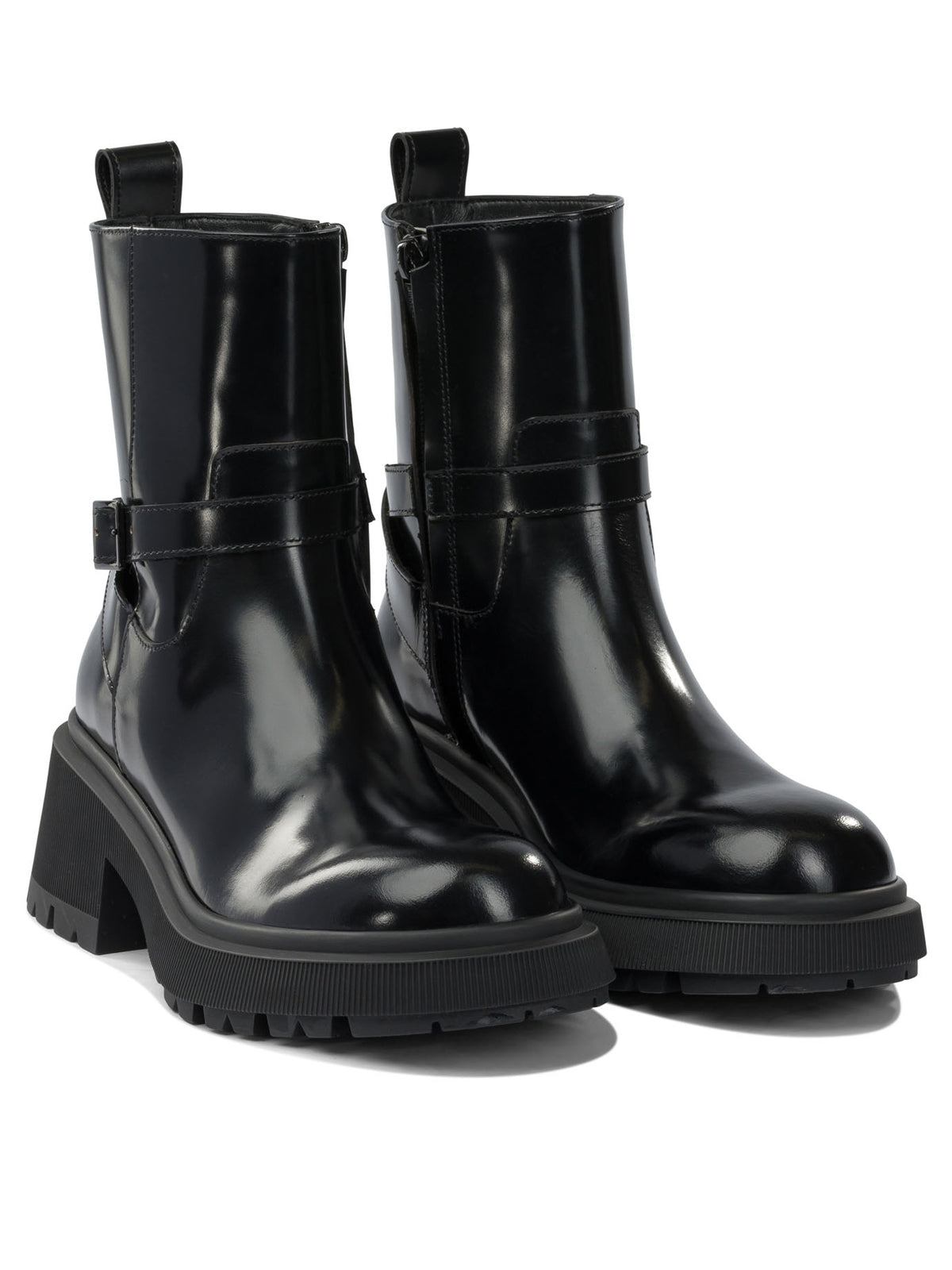 Jimmy Choo "Conny Flat" Ankle boots - Black