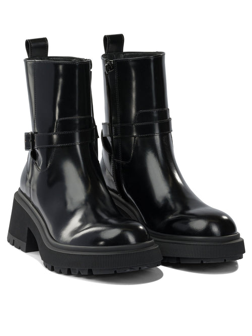 Jimmy Choo "Conny Flat" Ankle boots - Black