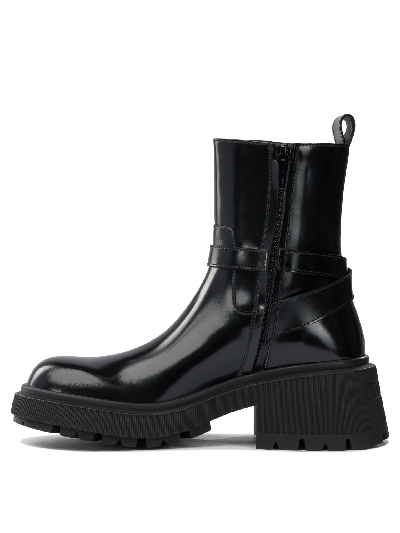 Jimmy Choo "Conny Flat" Ankle boots - Black