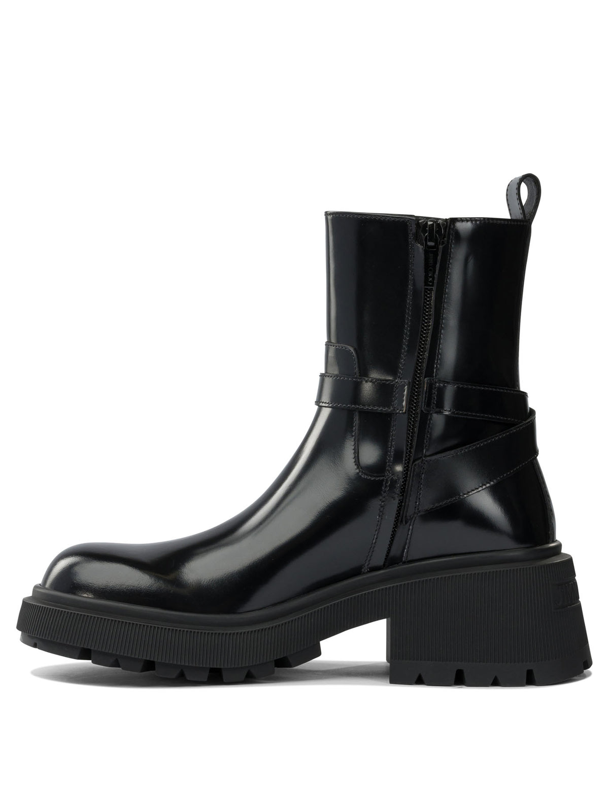 Jimmy Choo "Conny Flat" Ankle boots - Black