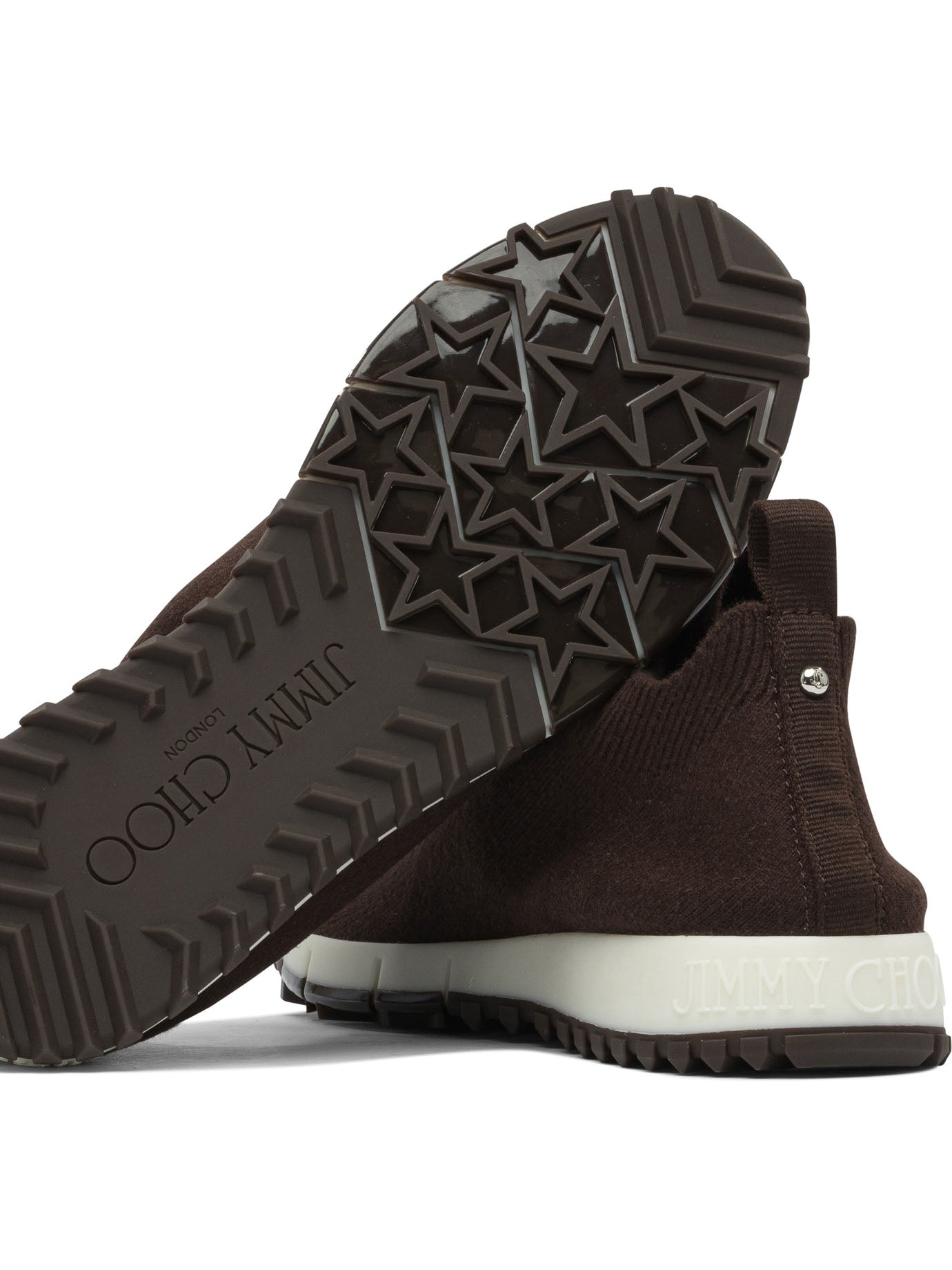 Jimmy Choo "Veles" Low-Top Sneakers - Brown