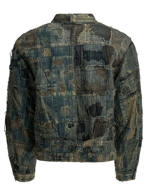 Kapital "Boro Spring" denim jacket - Blue