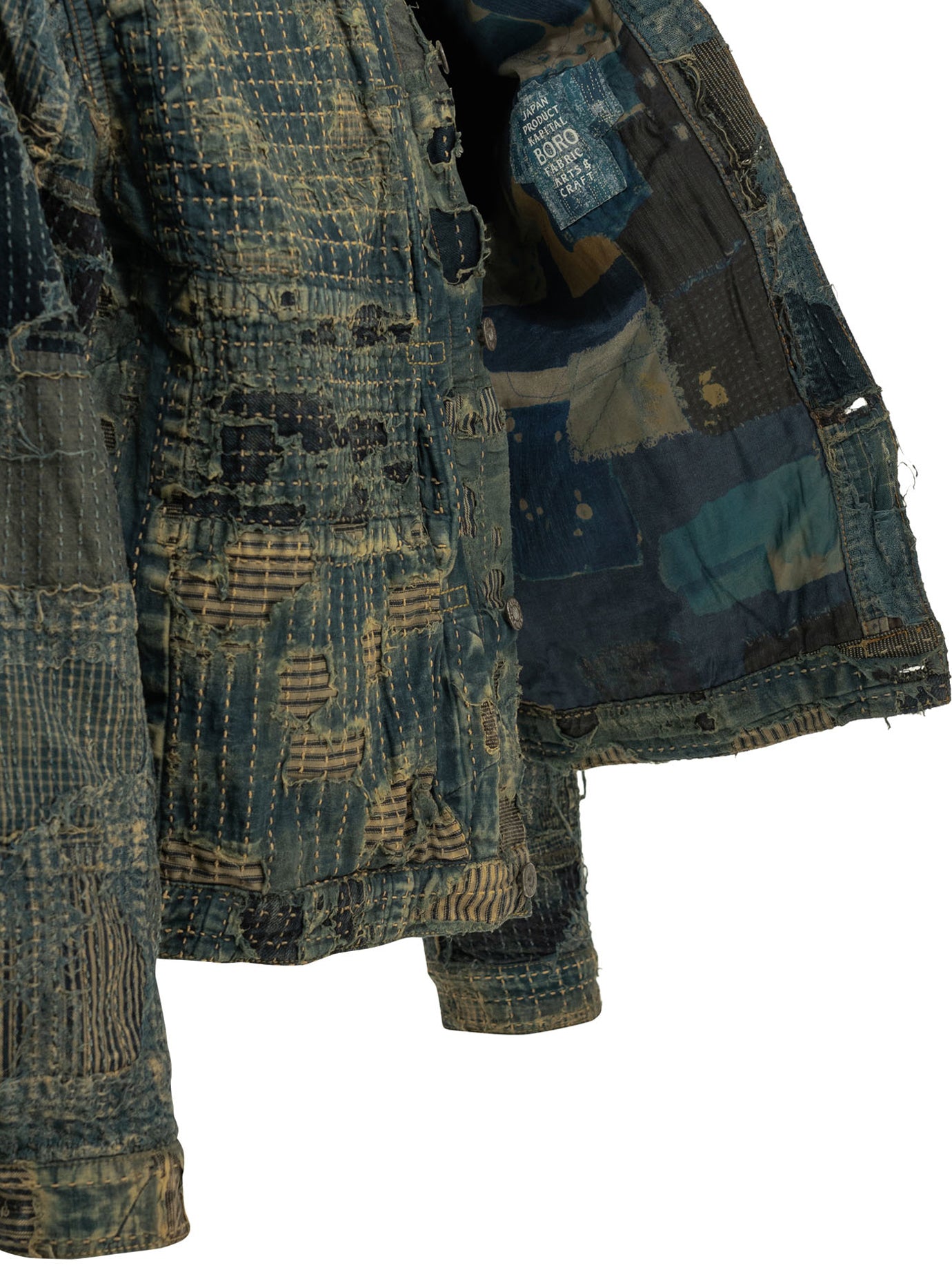 Kapital "Boro Spring" denim jacket - Blue
