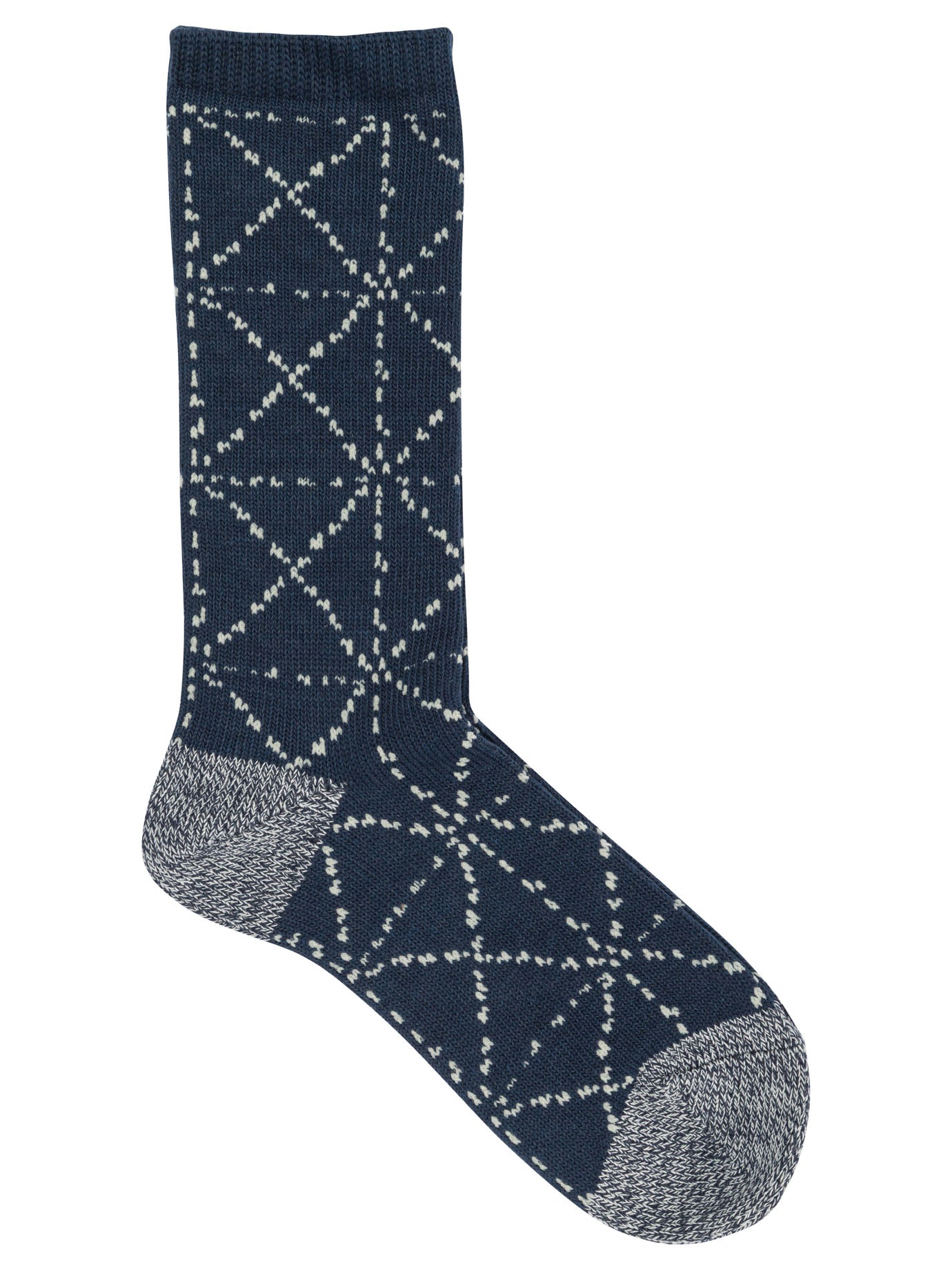 Kapital "Sashiko" Socks - Blue