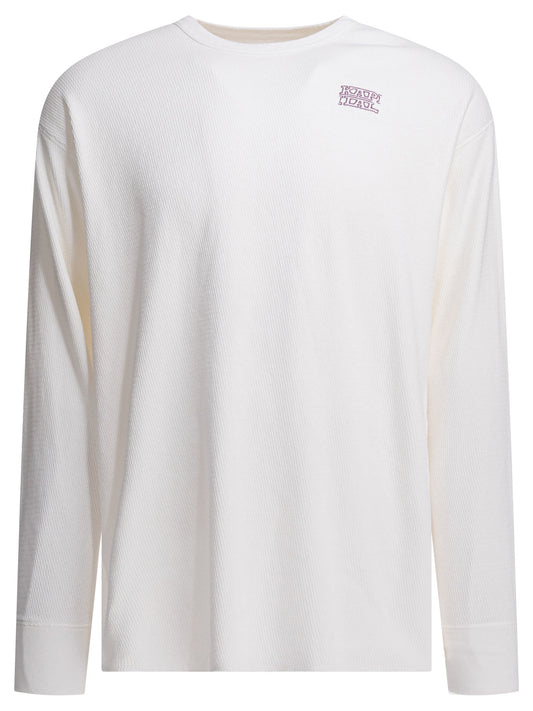 Kapital T-shirt with embroidered logo - White