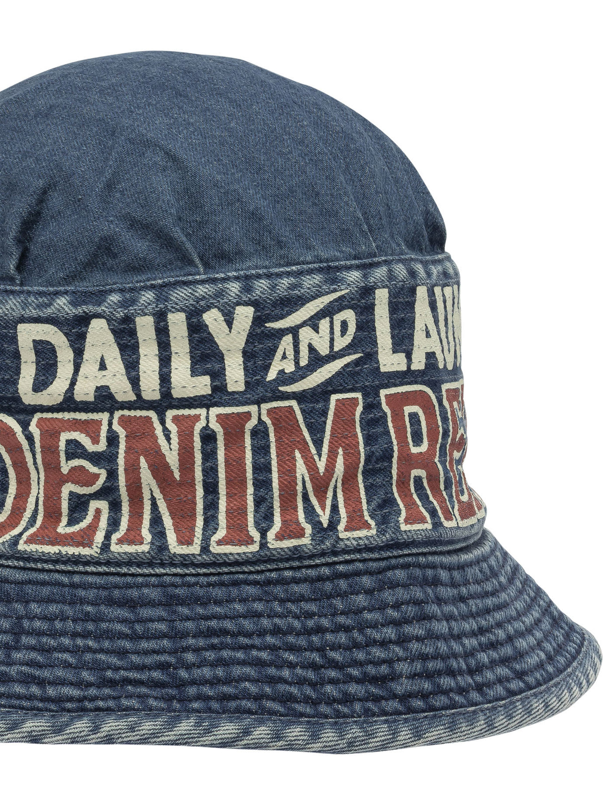 Kapital "Laundry" bucket hat - Blue