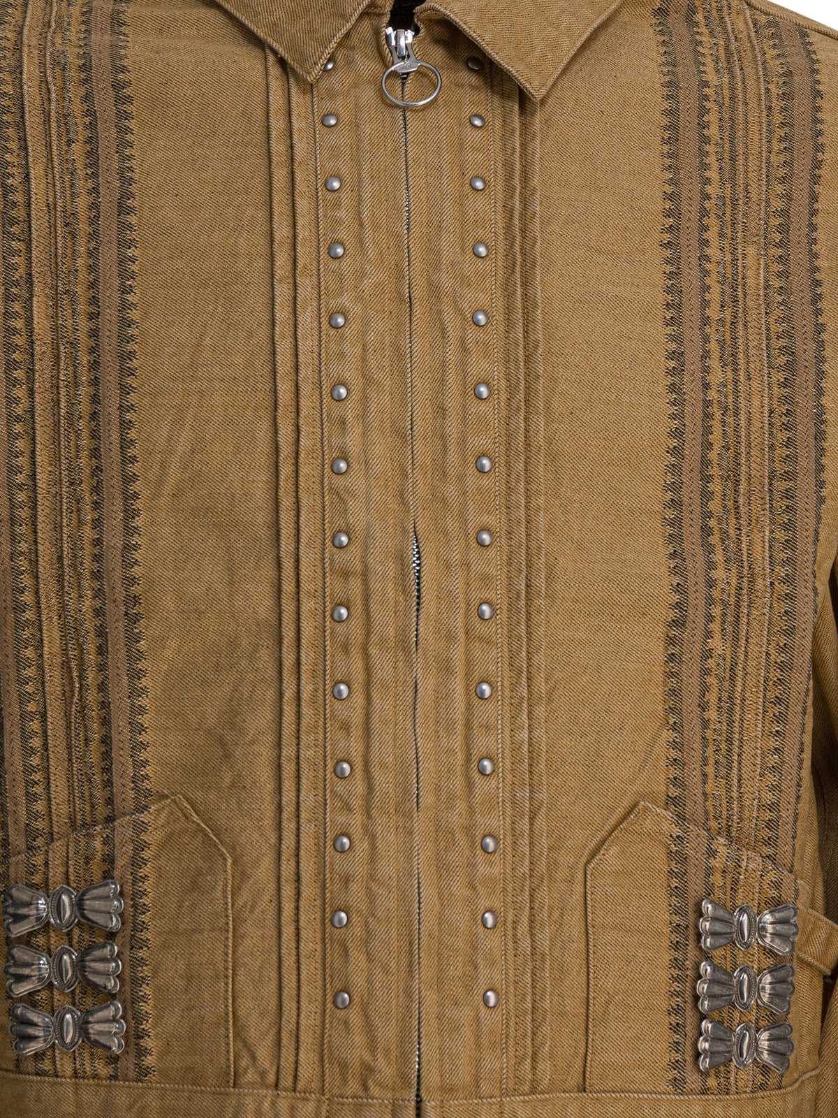 Kapital "Drizzler" overshirt jacket - Beige