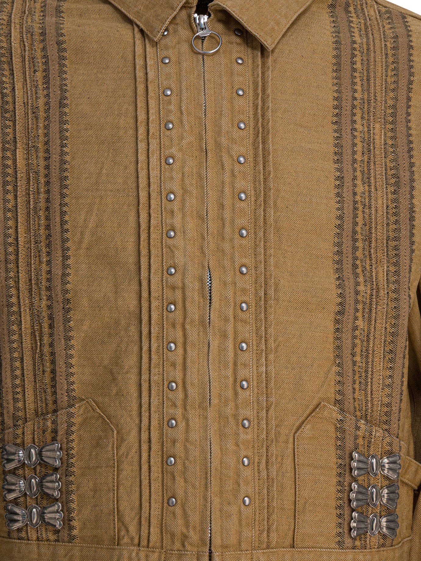 Kapital "Drizzler" overshirt jacket - Beige