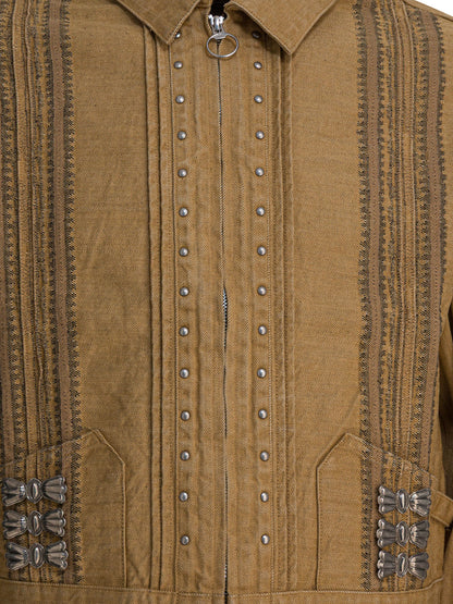 Kapital "Drizzler" overshirt jacket - Beige