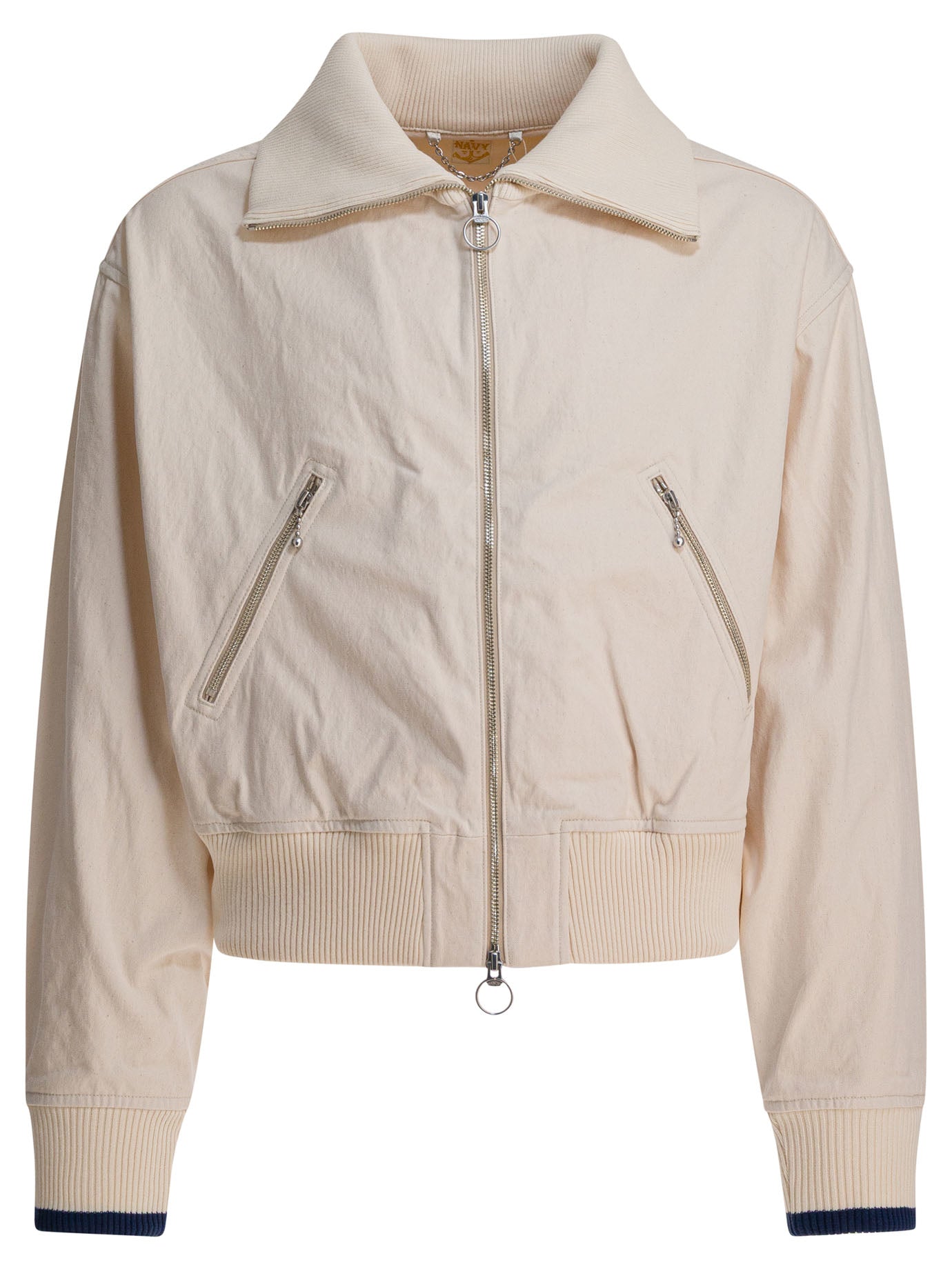 Kapital Cotton canvas bomber jacket - Beige