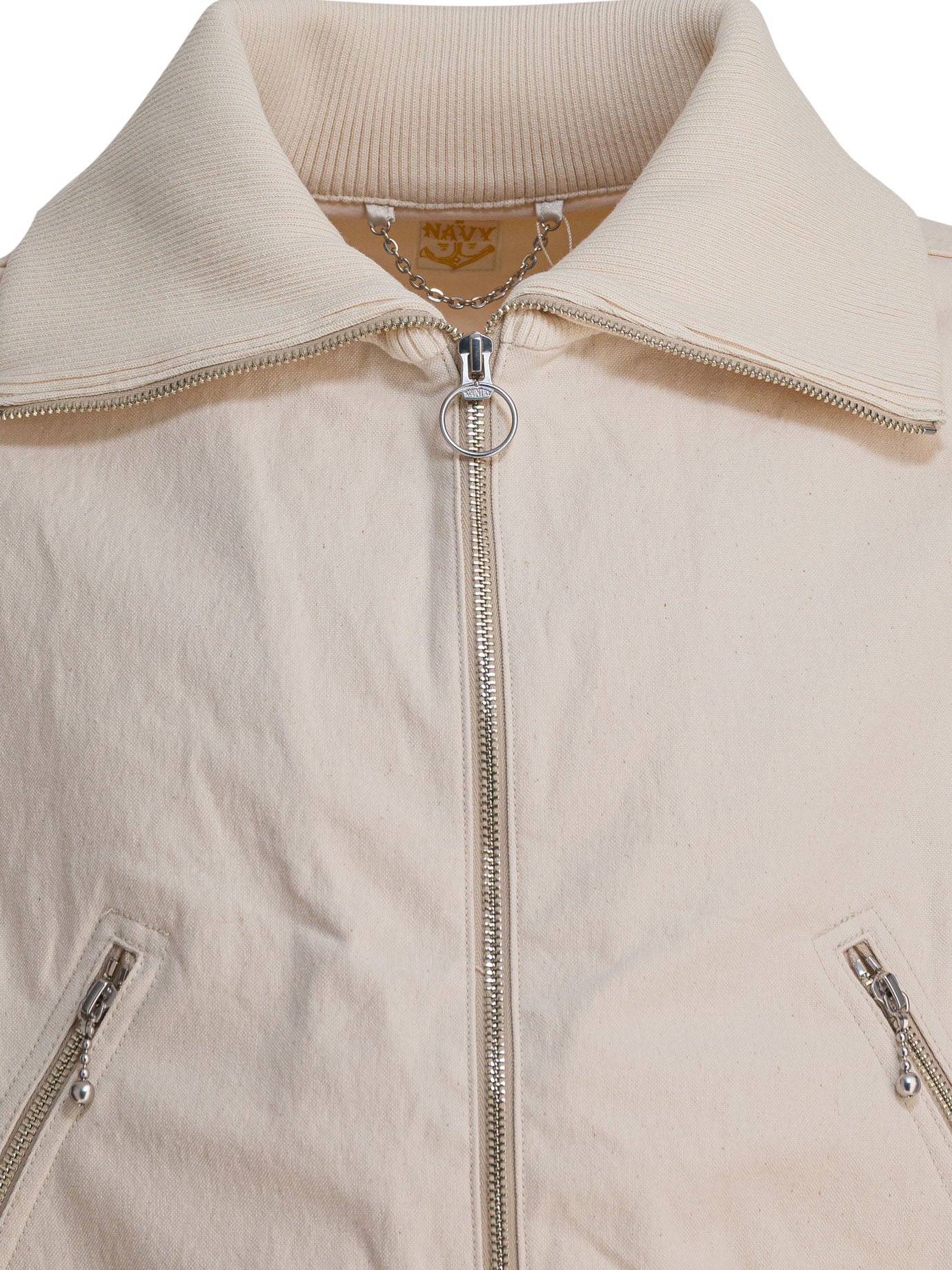 Kapital Cotton canvas bomber jacket - Beige